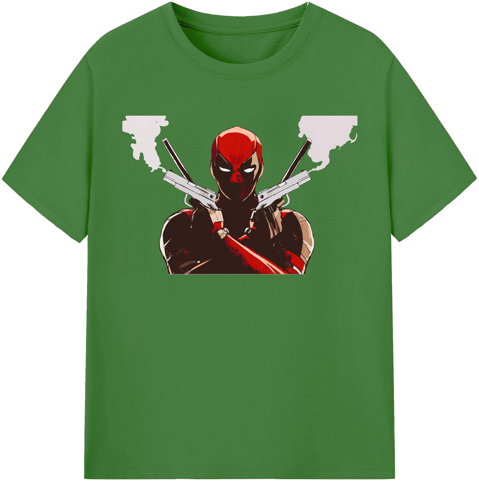（画像用） Deadpool デッドプール レディースカジュアルプリントTシャツ（綿100％）